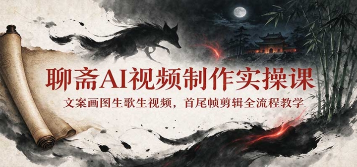 ��իAI��Ƶ����ʵ�ٿΣ��İ���ͼ��������Ƶ����β֡����ȫ���̽�ѧ